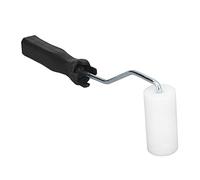 Haofy Rouleau de Plastification en Fibre de Verre de 12 Pouces de Largeur pour une Application de Résine Lisse avec Poignée à Bulle Recouverte de PTFE pour le Renforcement du Verre, la Fabrication