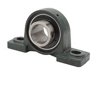 Haofy Roulement à Billes Silencieux de Bloc D'oreiller D'alésage de 1-1/2" avec le Logement de Fonte pour L'ingénierie de Conservation de L'eau