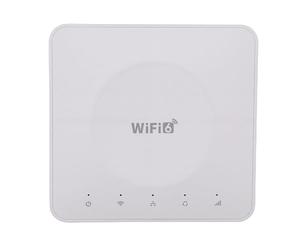 Haofy Routeur WiFi 6 4G CPE avec Emplacement pour Carte SIM Double Port LAN Hotspot Mobile Portable pour Les Voyages Travail à Distance Bandes Mondiales Internet Haut Débit 300 Mbps