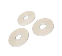 Haofy Ruban Adhésif Double Face Soluble dans l'eau de 1/4 Pouce, 3 Rouleaux de 16 Mètres Chacun, Adhésif Lavable pour la Couture, le Quilting, les Poches Plaquées, le Placement de la Fermeture éclair