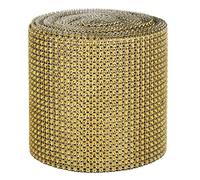 Haofy Ruban Galvanis¨¦ 24 Rang¨¦ES 9m pour D¨¦coration Mariage, V¨ºtements, DIY, D¨¦corations de F¨ºtes, Cadeaux, Or, Rouge, Violet, Noir, Argent, Bleu, Or