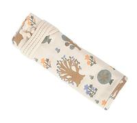 Haofy Sac à Crayons à 20 Trous avec Bord épais Double Couche pour 40 Stylos, Rideau en Toile pour Le Rangement et L'organisation des Fournitures Artistiques