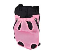 Haofy Sac à Dos de Transport pour Animaux de Compagnie avec Maille Respirante, écharpe Frontale de 25x17 Pouces pour Chiens et Chats de Petite et Moyenne Taille, Sac à Bandoulière de (Pink)