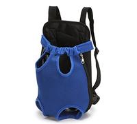 Haofy Sac à Dos de Transport pour Animaux de Compagnie pour Chiens de Petite et Moyenne Taille, Pattes vers l'avant, approuvé par Les Compagnies Aériennes, en Nylon, Voyage, Randonnée, avec Sangles