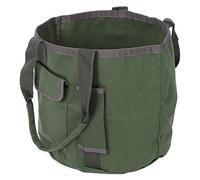 Haofy Sac à Outils de Jardin Portable, Support de Seau, Organisateur avec 2 Poches Latérales pour Désherbeurs, Pelle, Ciseaux de Taille, Gants