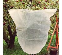Haofy Sac de Couverture pour Plantes D'arbustes d'arbre de Jardin, Protection Contre Le Gel, Protection Solaire, Conception à Cordon de Serrage pour Grandes Plantes Verticales, 3 Pièces