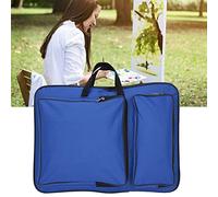 Haofy Sac de Croquis de Grande capacité pour Les Fournitures d'art avec Bandoulière Respirant pour Tests d'art Oxford Tissu Bleu