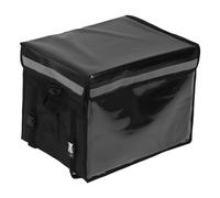 Haofy Sac de Livraison de Nourriture isolé, Tissu Oxford, Maintient la Température pour Les Repas Chauds et Froids, Idéal pour Les Courses et la Livraison de Nourriture (62L)