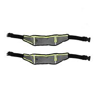 Haofy Sac de Taille Ultra-Mince Réglable et Respirant, 2 Pièces, pour la Randonnée, l'exercice, Le Camping en Plein Air (Grey)