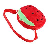 Haofy Sac en Peluche de Fraises, pour Les Enfants pour Les Enfants et Garçon de 2 à 4 Ans, Facile à Transporter, Matériau Doux, Organiser des Articles, Un Merveilleux, en Peluche Super Douce