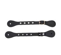 Haofy Sangles de Bottes d'éperon Vintage Réglables en Cuir Synthétique Fait à la Main avec des Accents de Strass pour Cowboys et Cow-Girls Légères 1,4 Onces Assurent Le Confort Pendant Le Rodéo ou