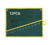 Haofy SCHEPS TOOLS SUPER, 25 Poches, Toile, Sac de Suspension de Type Paquet à Double Usage, Idéal pour Stocker des Cotons (12PCS)