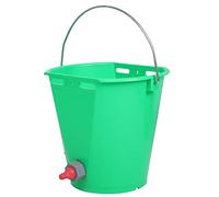 Haofy Seau à Lait en Plastique 8 L Pot d'alimentation pour Animaux de Grande capacité pour Les Fermes d'élevage avec Plusieurs Options de Tétines Idéal pour Les Agneaux, Les Bovins, Les Lapins, la