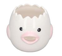 Haofy Séparateur de Jaune d'œuf en Céramique avec Dessus Pointu pour une Séparation Rapide des œufs, Filtre Liquide d' de Grande capacité pour Petite Cuisine, Cuisine Quotidienne, Lavage des Mains