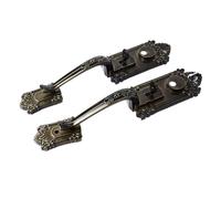 Haofy Serrure de Poignée de Porte de Style Européen, Corps de Serrure Multifonctionnel, Alliage D'aluminium Largement Applicable 14,8 X 3,5 X 2,8 Pouces, adapté à Diverses Portes Antivol