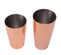 Haofy Shaker à Cocktail, Ensemble de Shaker Boston en Acier Inoxydable pour Barman Professionnel, Outil de Mélange de Boissons Anti-fuite pour la Maison et la Cuisine