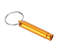 Haofy Sifflet D'entraînement à Ultrasons pour Oiseaux, Outil D'entraînement en Alliage D'aluminium Durable pour Les Amateurs d'oiseaux Orange 0.2oz 2.4x0.4in