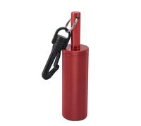Haofy Signal Bell Diving Stick Rausch Fabricant Sound Crisp Aluminium Alliage Support SUPPORTE (Rouge)