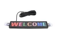 Haofy Signe de Défilement LED Programmable pour Car Bar Club, Amélioration de L'ambiance avec la Fonction de Synchronisation Musicale et Plusieurs Modes D'affichage pour la publicité Intérieure, la