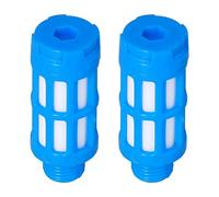 Haofy Silencieux D'échappement Pneumatique en Plastique Silencieux de Ligne D'air Durable pour Outils Pneumatiques - Paquet de 50, G1/4, pour la Réduction du Bruit et le Soulagement de la Pression