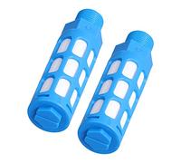 Haofy Silencieux Pneumatique en Plastique Contrôle Efficace du Silencieux D'échappement D'air pour Raccord de Compresseur - Paquet de 50, G1/8, pour la Réduction du Bruit et la Protection contre la