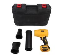 Haofy Souffleur à Feuilles sans Fil, 800 000 TR/Min, Buse étendue, Léger, Portable, pour Le Nettoyage de la Terrasse, de la Voiture, Soufflant de l'eau, Soufflant des Feuilles, de la