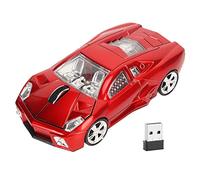 Haofy Souris de Bureau Compacte 2,4 GHz Récipiendaire USB 1600dpi LED Light Office Mouse pour 8