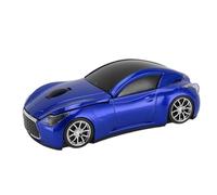 Haofy Souris de Voiture sans Fil Mouse 1600 DPI Capteur Optique 2,4 GHz Récepteur USB pour 98, Mode de Sommeil Automatique des Ordinateurs Portables (Blue)