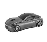 Haofy Souris de Voiture sans Fil Mouse 1600 DPI Capteur Optique 2,4 GHz Récepteur USB pour 98, Mode de Sommeil Automatique des Ordinateurs Portables (Grey)