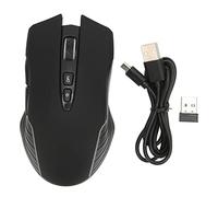 Haofy Souris sans Fil 2.4G avec Capteur Optique Précis pour Bureau, Travail Quotidien, Usage Professionnel