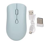 Haofy Souris sans Fil Silencieuse, 2,4 G et 5.2, Conception Ergonomique avec 1600 DPI, Parfaite pour Une Utilisation au Bureau et à la Maison (Blue)