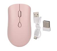 Haofy Souris sans Fil Silencieuse, 2,4 G et 5.2, Conception Ergonomique avec 1600 DPI, Parfaite pour Une Utilisation au Bureau et à la Maison (Pink)