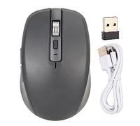 Haofy Souris, Souris sans Fil Connectivité Double Mode 2400 DPI Portée de Fonctionnement de 32,8 Pieds Éclairage 12 RVB pour OS X pour Ordinateur Portable Silencieux pour Ordinateur