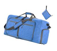Haofy Sport - Sac à Puces avec Compartiment à Chaussures Porte Un Voyage à Bagages pour Hommes et Femmes Bleu 15,5 Onces Adaptés au Basket-Ball de Fitness (Blue)