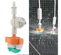 Haofy Sprinkler de Rotation de Connexion Drip avec Machine de Pulvérisation de Suspension Antidédire - Ensemble de 5pcs, adapté au Système D'irrigation Complet et à L'irrigation des Fleurs dans Les