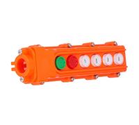 Haofy Station de Commande Suspendue, Contrôleur de Grue Durable, Télécommande pour Grue, Voiture, Palans électriques, Coque ABS IP65 1 XCOB-62A + Scène Applicable: Utilisation Industrielle