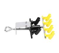 Haofy Station de Support D'aérographe Support Pratique 4 en 1 pour établi de Table Pince de Petite Taille Stable pour Artistes et Amateurs Métal + Plastique