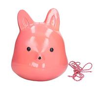 Haofy Statue de Jardin en Résine Rouge, Sculpture D'extérieur avec Lanière, Imperméable, Ornement de Cour Durable pour Patio, Pelouse, Décoration de Maison