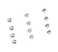 Haofy Strass en Verre Cristal, 1440 Pièces, Pierres Précieuses à Fond Plat pour Nail Art avec Surface Lisse, pour étui de Téléphone, Chaussures, Bagages, Accessoires (SS3 (1,3-1,5 mm))