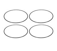 Haofy Strip pour la Protection de la Jante Rotta vers L'élégant Look Scratch Look pour la Roue de Voiture, la Bande de Protection des Bords pour Une Installation Adhésive 4 Pcs pour 19 Pouces (Black)