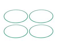 Haofy Strip pour la Protection de la Jante Rotta vers L'élégant Look Scratch Look pour la Roue de Voiture, la Bande de Protection des Bords pour Une Installation Adhésive 4 Pcs pour 19 Pouces (Green)