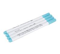 Haofy Stylo effaçable à l'eau, 4 pièces 1mm tissu marqueurs stylo effaçable à l'air à l'eau/stylos solubles dans l'eau, Stylo de Marquage à Encre à Disparition non Permanente pour la Couture(Bleu)