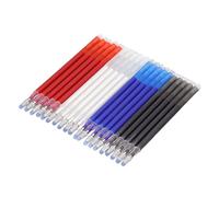 Haofy Stylos Effaçables à la Chaleur 80 Pièces avec Recharges Noir, Rouge, Bleu pour le Marquage des Tissus, la Couture, la Couture, Adaptés aux Vêtements, Sacs, Chaussures, Travaux Manuels, Vie
