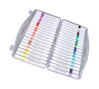 Haofy Stylos Marqueurs de Peinture Acrylique 36 Couleurs, Conception Triangulaire, Couverture élevée, Utilisation Multi-surfaces pour les Projets d'art et de Bricolage