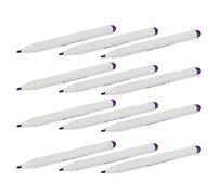 Haofy Stylos Solubles dans L'eau, Marqueur de Tissu Durable pour Couture et Broderie, Paquet de 12, Marqueur décoloré Lavable pour Usage Domestique (#1)