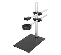 Haofy Support de Base Numérique USB pour Microscope Industriel, Support de Bureau avec Hauteur de Colonne Réglable, Base Stable et Vis de Caméra Fixe, pour Les Besoins de Photographie Professionnelle