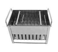 Haofy Support de Bâton de Moule pour Machine à Crème Glacée, Facile à Utiliser avec Couvercle pour Usage Domestique et Commercial, Matériau Sûr pour les âges, Acier Inoxydable 304 de qualité