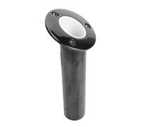 Haofy Support de Canne à Pêche en Acier Inoxydable 316, Montage encastré à 30 Degrés avec Trou de Drainage, Tube épais de 4 Mm pour la Pêche en Eau Salée, la Navigation de Plaisance en Mer, Les