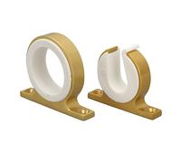 Haofy Support de Canne à Pêche Horizontal, Robuste, en Aluminium, monté sur Bateau, pour Les Amateurs de Pêche (Gold)