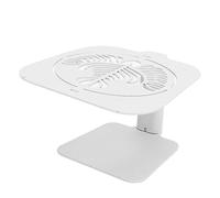 Haofy Support de Pesée à café, Support de Balance en Acier au Carbone étanche à Hauteur Réglable avec Conception Surélevée pour Une Utilisation Facile, Protection de la Machine à café, Petits (Motif